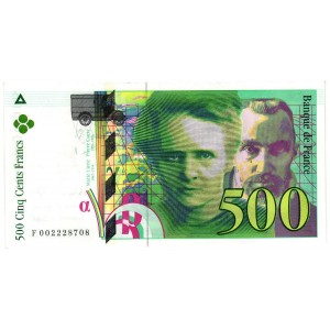 FRANCE 500 Francs 1994