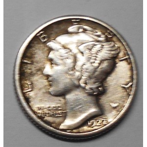 USA Mercury Dime 1927 AG