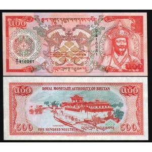 BHUTAN 500 Ngultrum 1994...