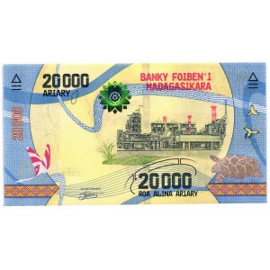 MADAGASCAR 20.000 Ariary...