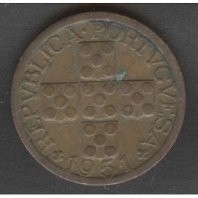 PORTUGAL 20 Centavos 1951