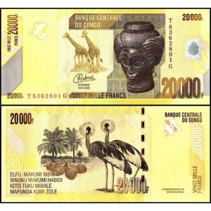 CONGO DEMOCRATIC 20.000...