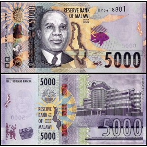 MALAWI 5000 Kwacha 2024