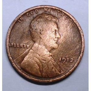 USA 1 Cent 1912 Lincoln