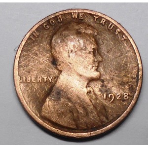 USA 1 Cent 1928 Lincoln