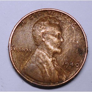 USA 1 Cent 1940 Lincoln