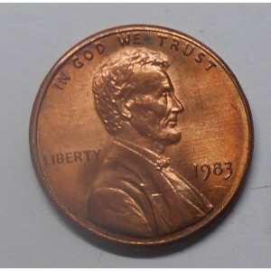 USA 1 Cent 1983 Lincoln