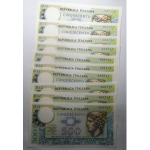 500 Lire Mercurio 1974...