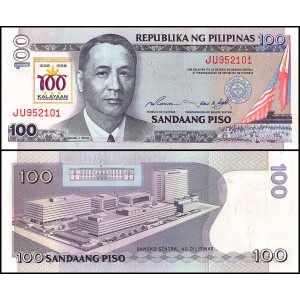 PHILIPPINES 100 Piso 1998...
