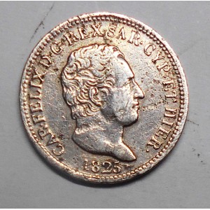 CARLO FELICE 50 CENTESIMI...