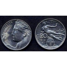 20 Centesimi 1912 Donna...