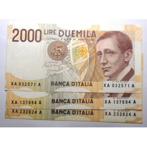 2000 Lire MARCONI Serie...