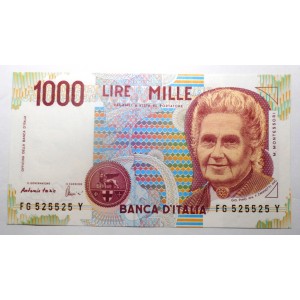 RADAR PALINDROMO 1000 Lire...