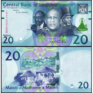 LESOTHO 20 Maloti 2024