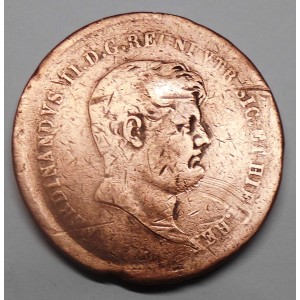 FERDINANDO II 10 TORNESI 1854