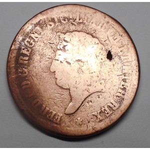 FERDINANDO I 10 TORNESI 1819