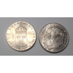 SWEDEN 1 Krona 1981