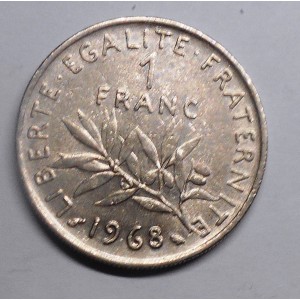 FRANCE 1 Franc 1968