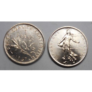 FRANCE 1 Franc 1967