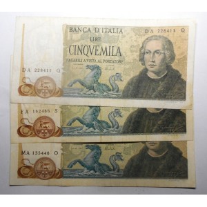 5000 Lire 1973 COLOMBO 3...