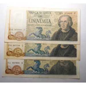 5000 Lire 1973 COLOMBO 3...