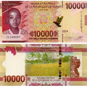 GUINEA 10.000 Francs 2024