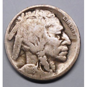 USA Buffalo Nickel 5 Cents...