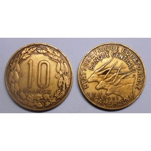 CAMEROUN 10 Francs 1961