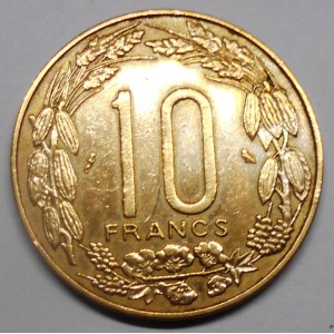 CAMEROUN 10 Francs 1969