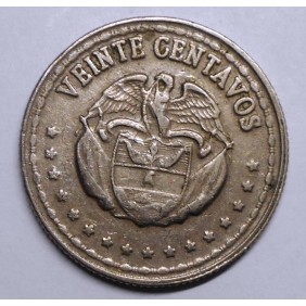 COLOMBIA 20 Centavos 1963