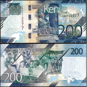 KENYA 200 Shillings 2024...