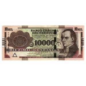 PARAGUAY 10.000 Guaranies 2024