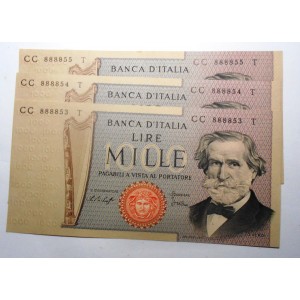 1000 Lire Verdi 10.01.1977 FDS