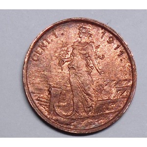 1 Centesimo 1911