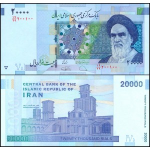 IRAN 20.000 Rials 2021...