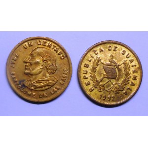 GUATEMALA 1 Centavo 1992
