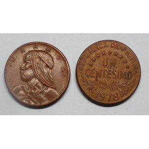PANAMA 1 Centesimo 1978
