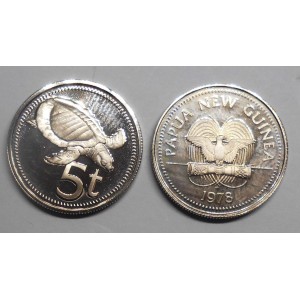 PAPUA NEW GUINEA 5 Toea...
