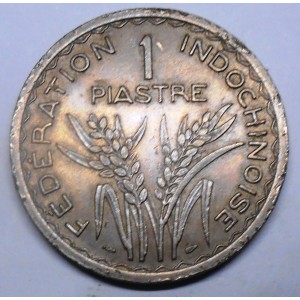 FRENCH INDOCHINA 1 Piastre...