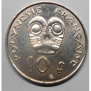 FRENCH POLYNESIA 10 Francs...