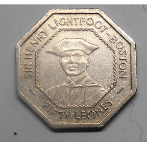 SIERRA LEONE 50 Leones 1996...