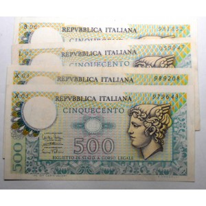 500 Lire Mercurio 1974