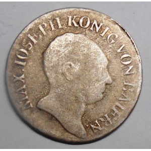BAVARIA 6 Kreuzer 1825...