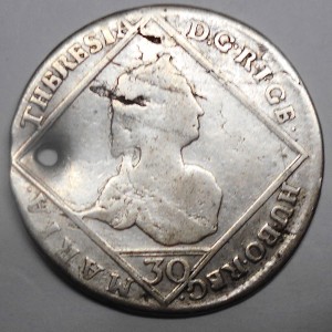 AUSTRIA 30 Kreuzer 1764...