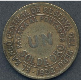 PERU 1 Sol 1952