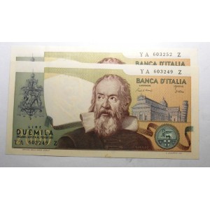 2000 Lire Galileo 1983 FDS