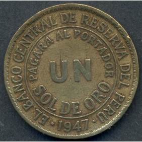 PERU 1 Sol 1947