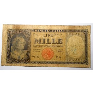 1000 Lire Testina 1947