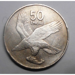 BOTSWANA 50 Thebe 1984