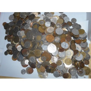 MONETE MONDIALI LOTTO DI 7 KG